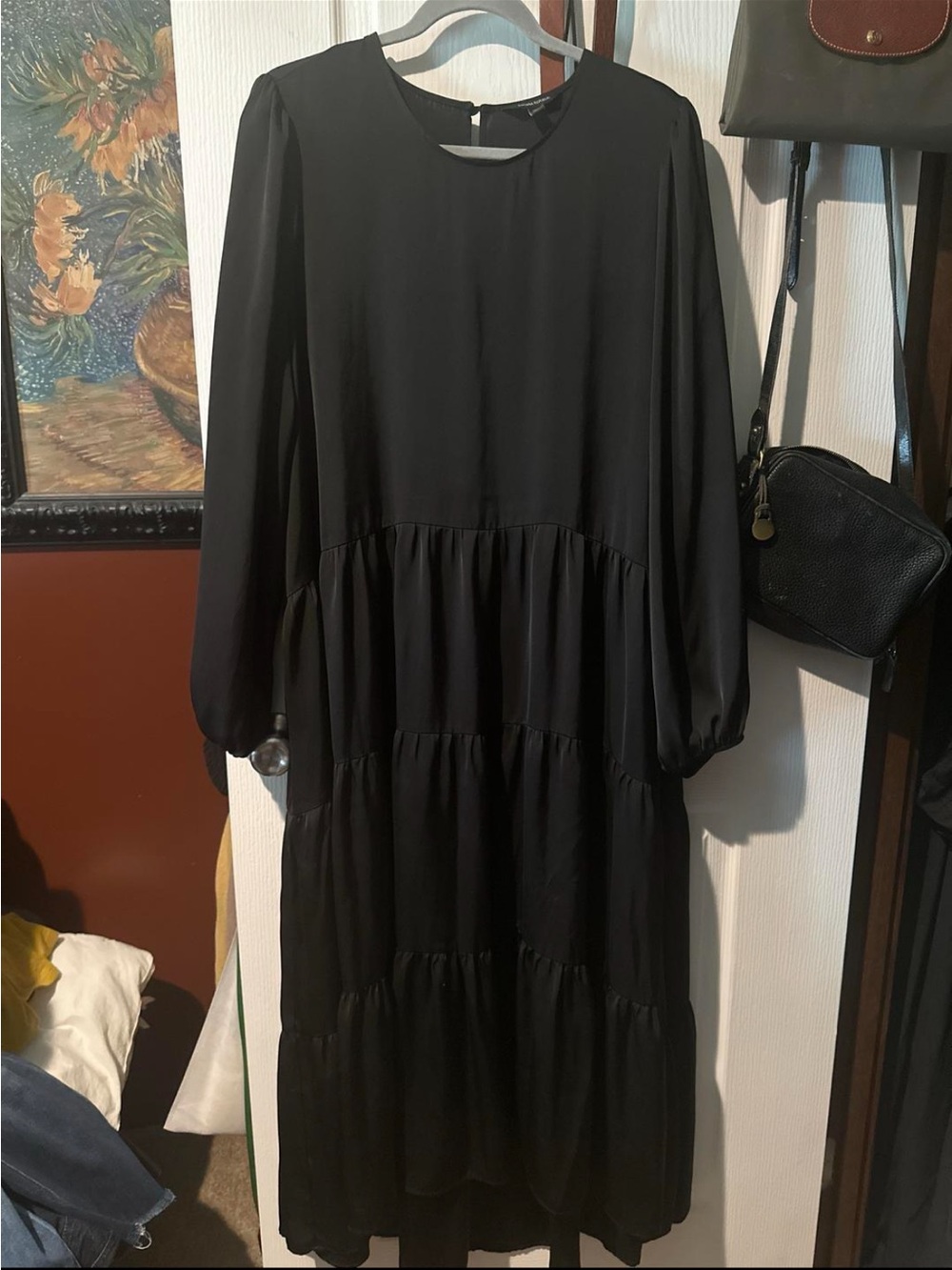 Banana Republic Tall Tiered Dress